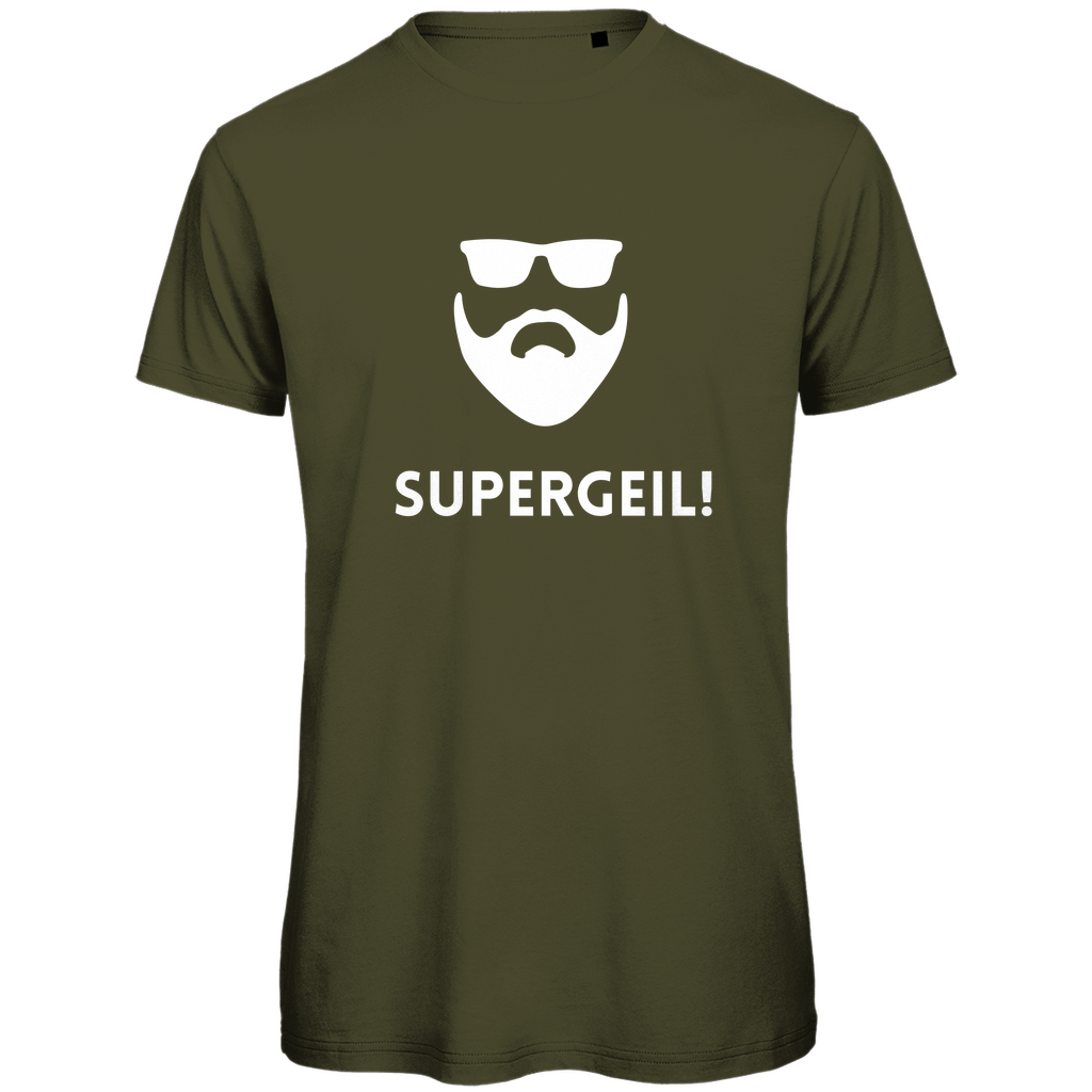 Herren T-Shirt "Supergeil" - Grafikmagie