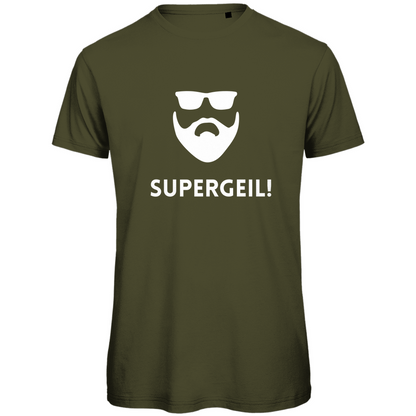 Herren T-Shirt "Supergeil" - Grafikmagie