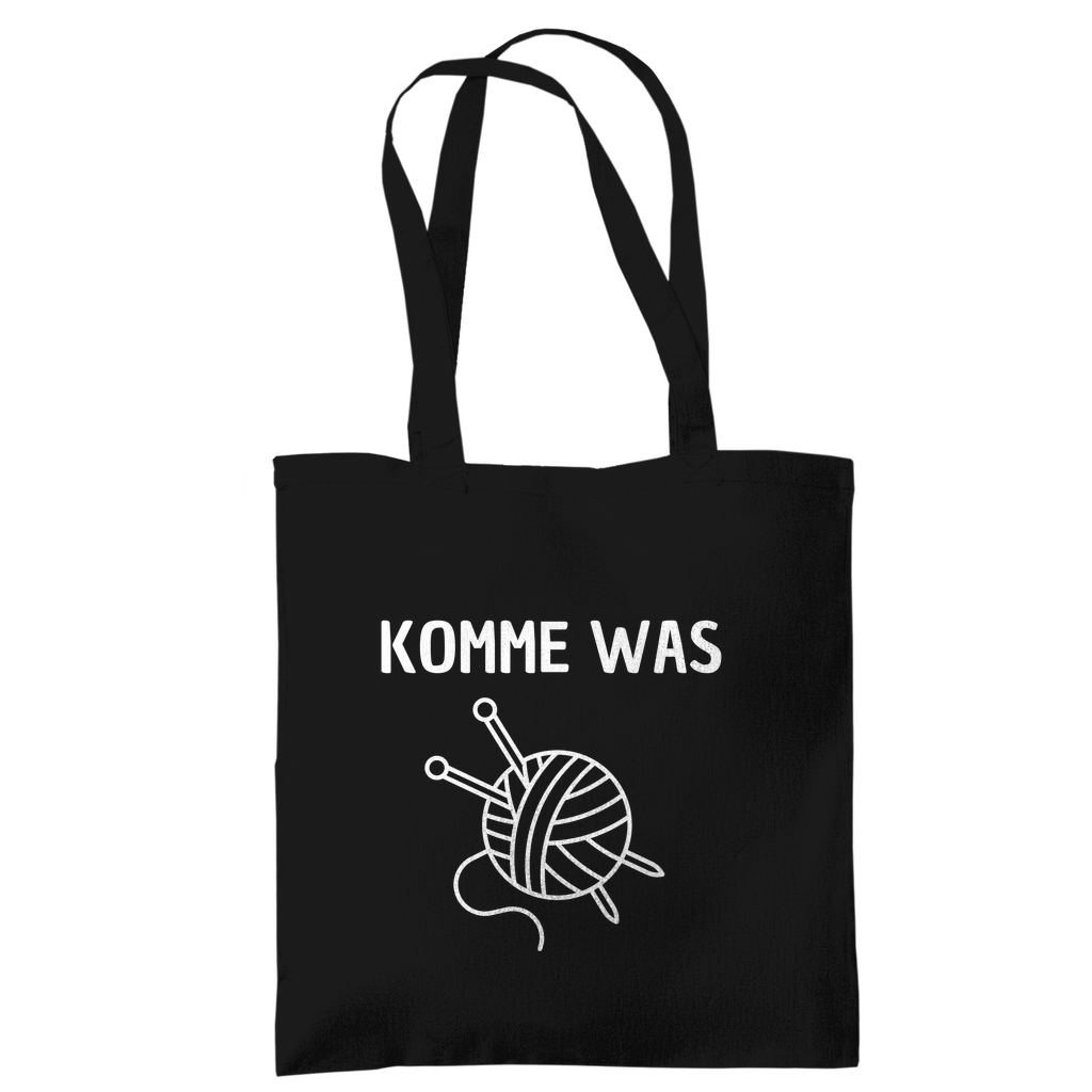 Tragetasche "Komme was Wolle" - Grafikmagie