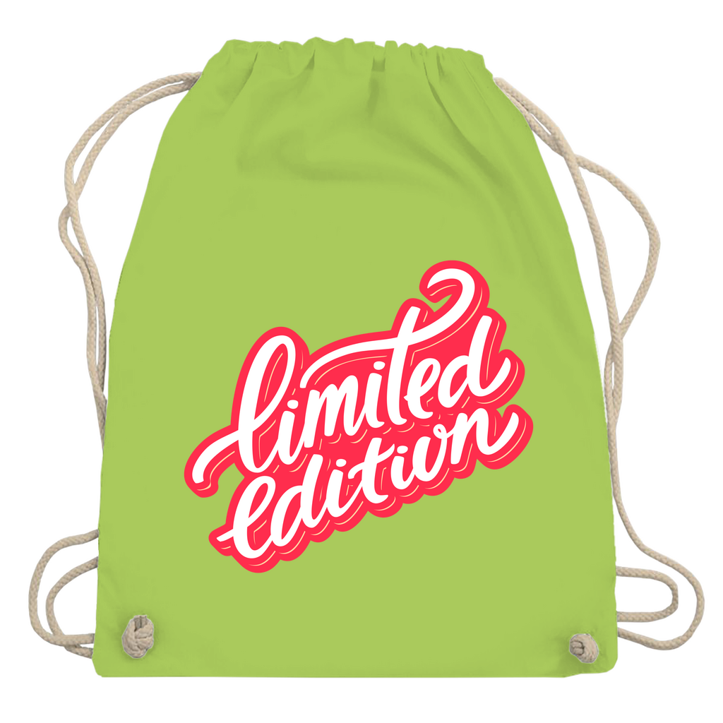 Turnbeutel "limited edition"