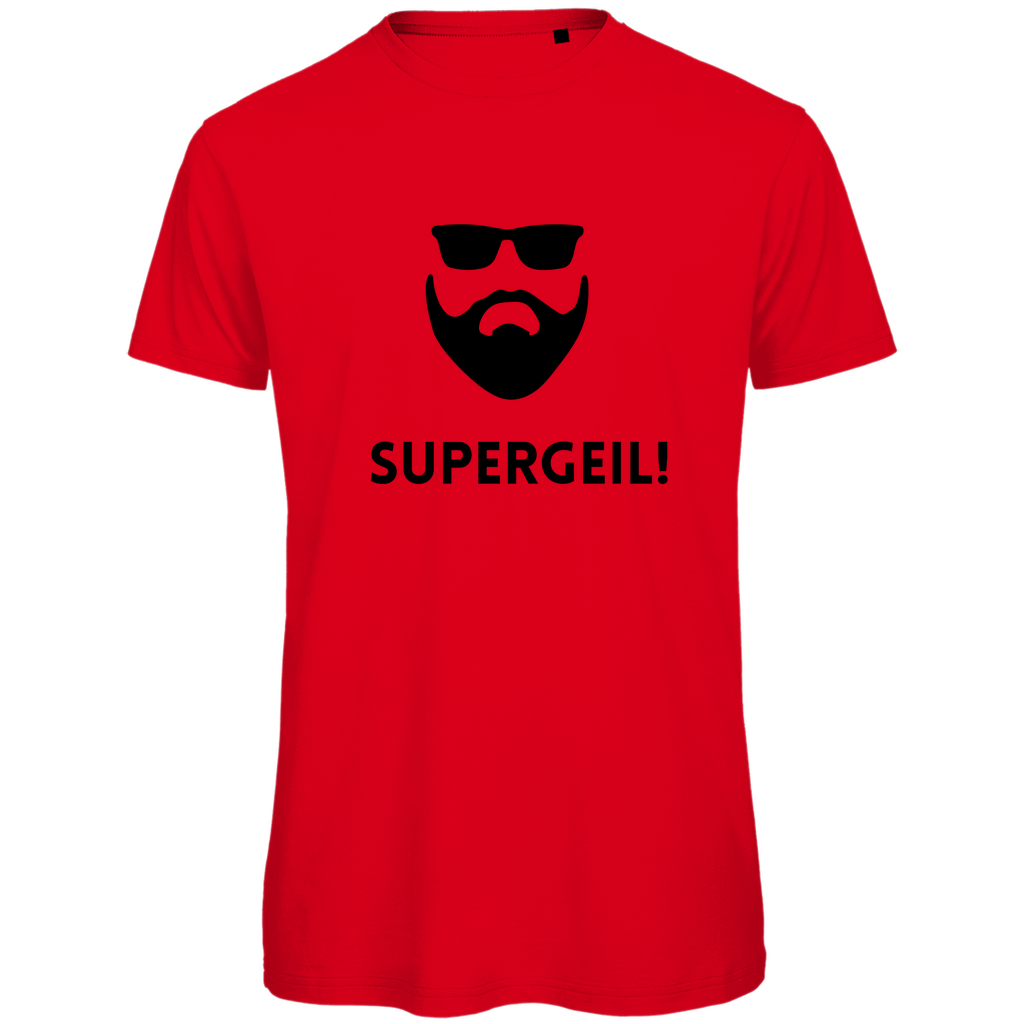 Herren T-Shirt "Supergeil" - Grafikmagie