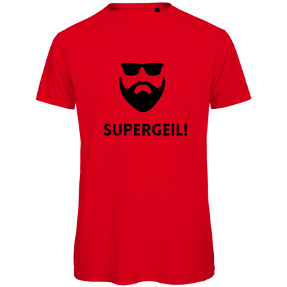 Herren T-Shirt "Supergeil" - Grafikmagie
