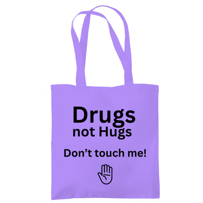 Tragetasche "Drugs not Hugs" - Grafikmagie