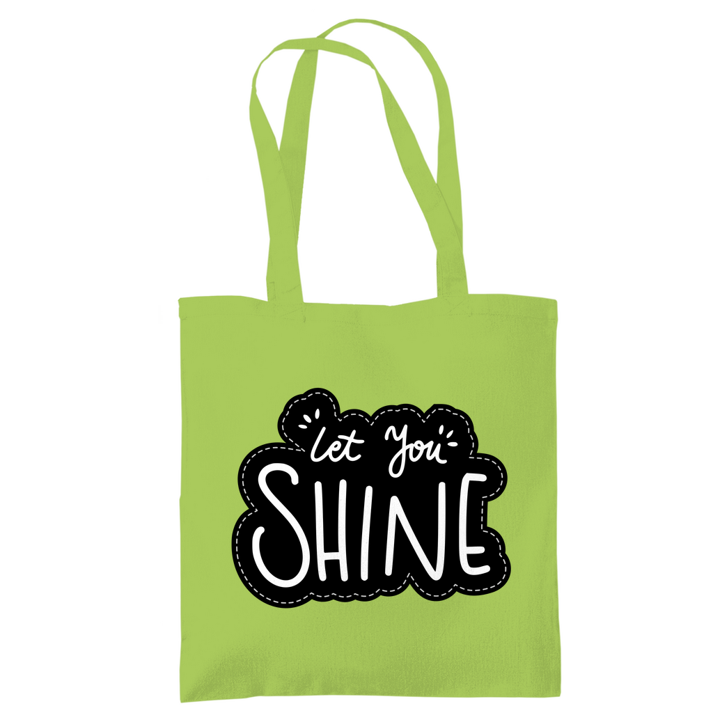 Tragetasche "Let you shine" - Grafikmagie