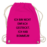 Turnbeutel "Ich bin nicht einfach"