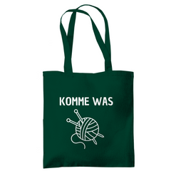 Tragetasche "Komme was Wolle" - Grafikmagie