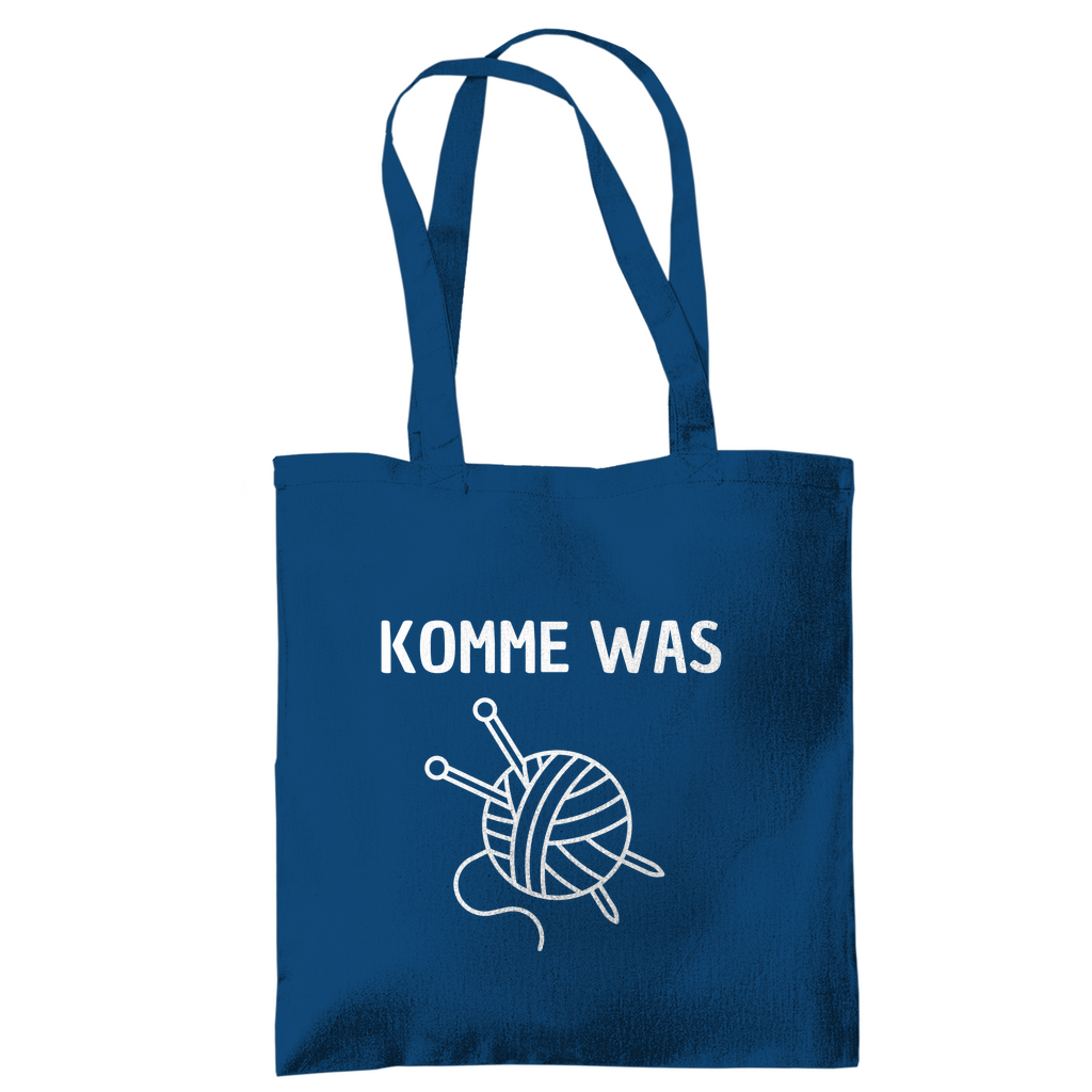 Tragetasche "Komme was Wolle" - Grafikmagie
