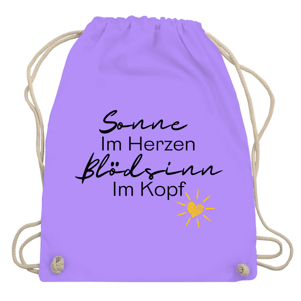 Turnbeutel "Sonne im Herzen"
