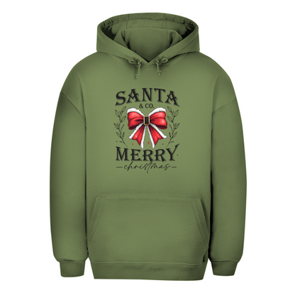 Unisex Oversize Hoodie "Santa & Co."
