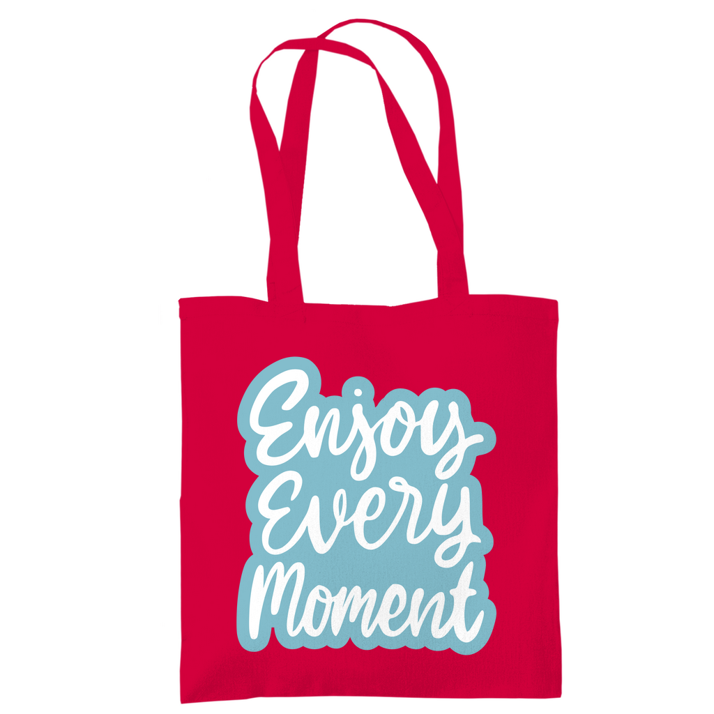 Tragetasche "Enjoy every Moment" - Grafikmagie