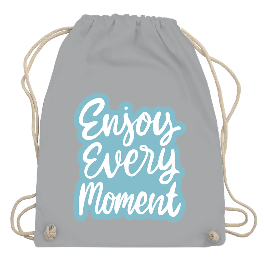 Turnbeutel "Enjoy every Moment"