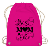 Turnbeutel "Best Mom ever"