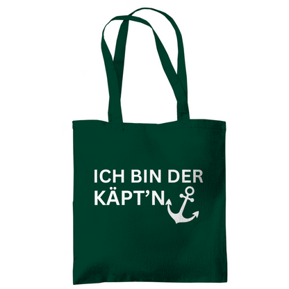 Tragetasche "Ich bin der Käptn" - Grafikmagie