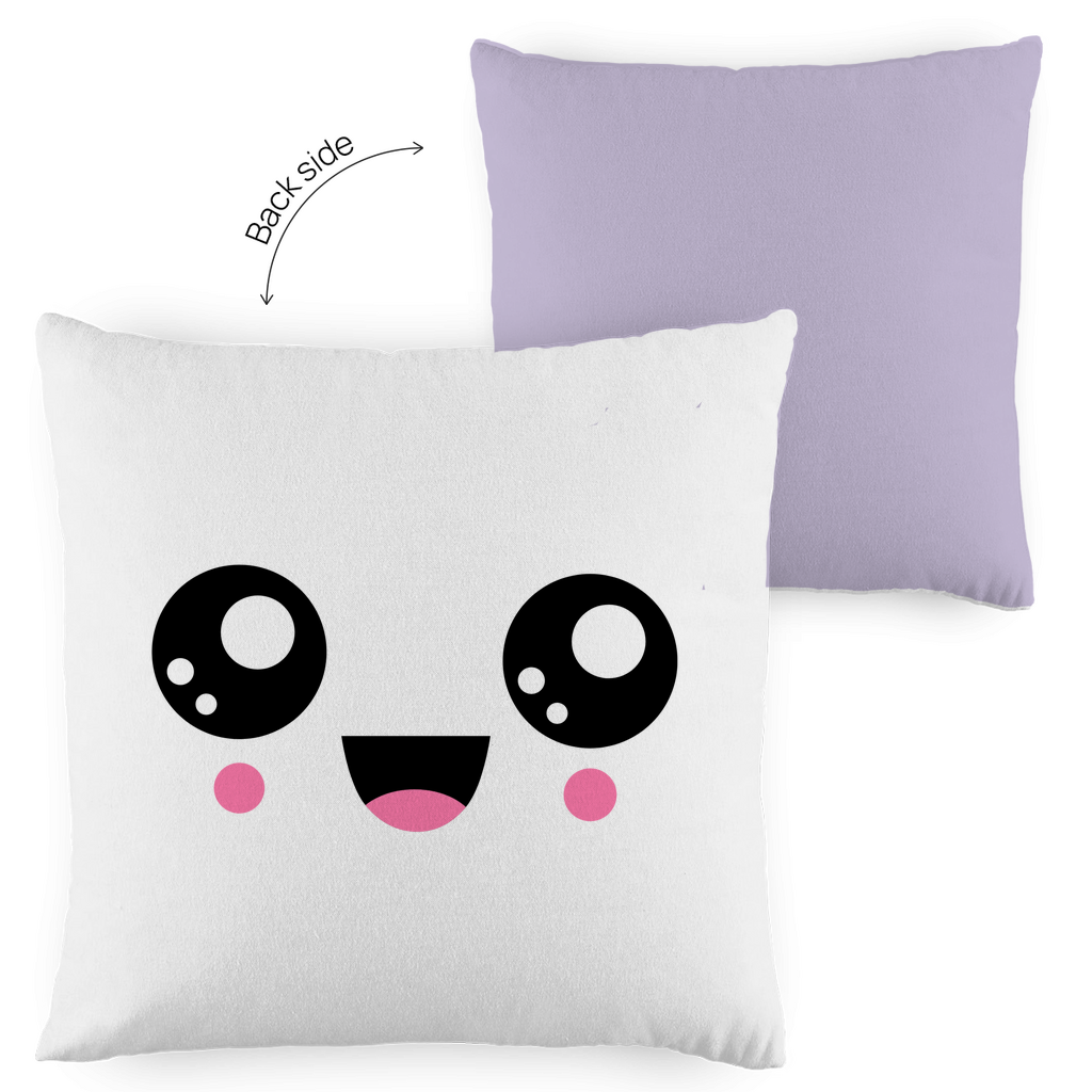 Kopfkissen zweifarbig "Kawaii" - Grafikmagie