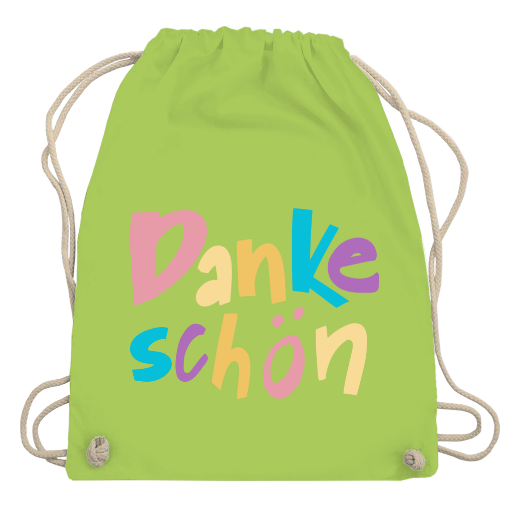 Turnbeutel "Danke schön"