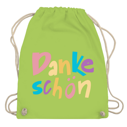 Turnbeutel "Danke schön"