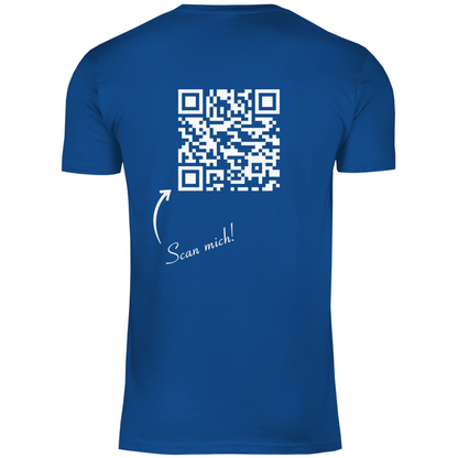 Herren T-Shirt QR Code Social-link