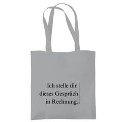 Tragetasche "Ich stell dir" - Grafikmagie