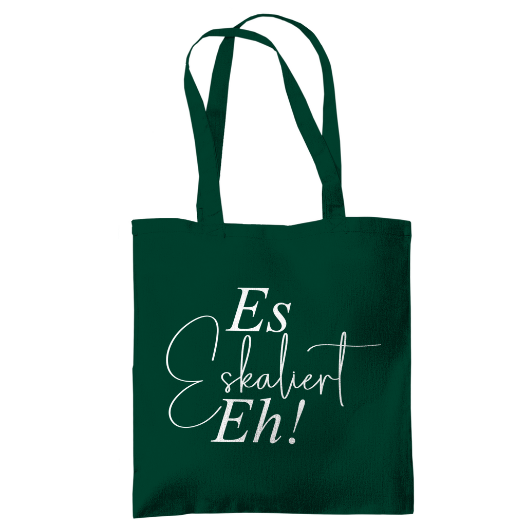 Tragetasche "Es eskaliert eh" - Grafikmagie