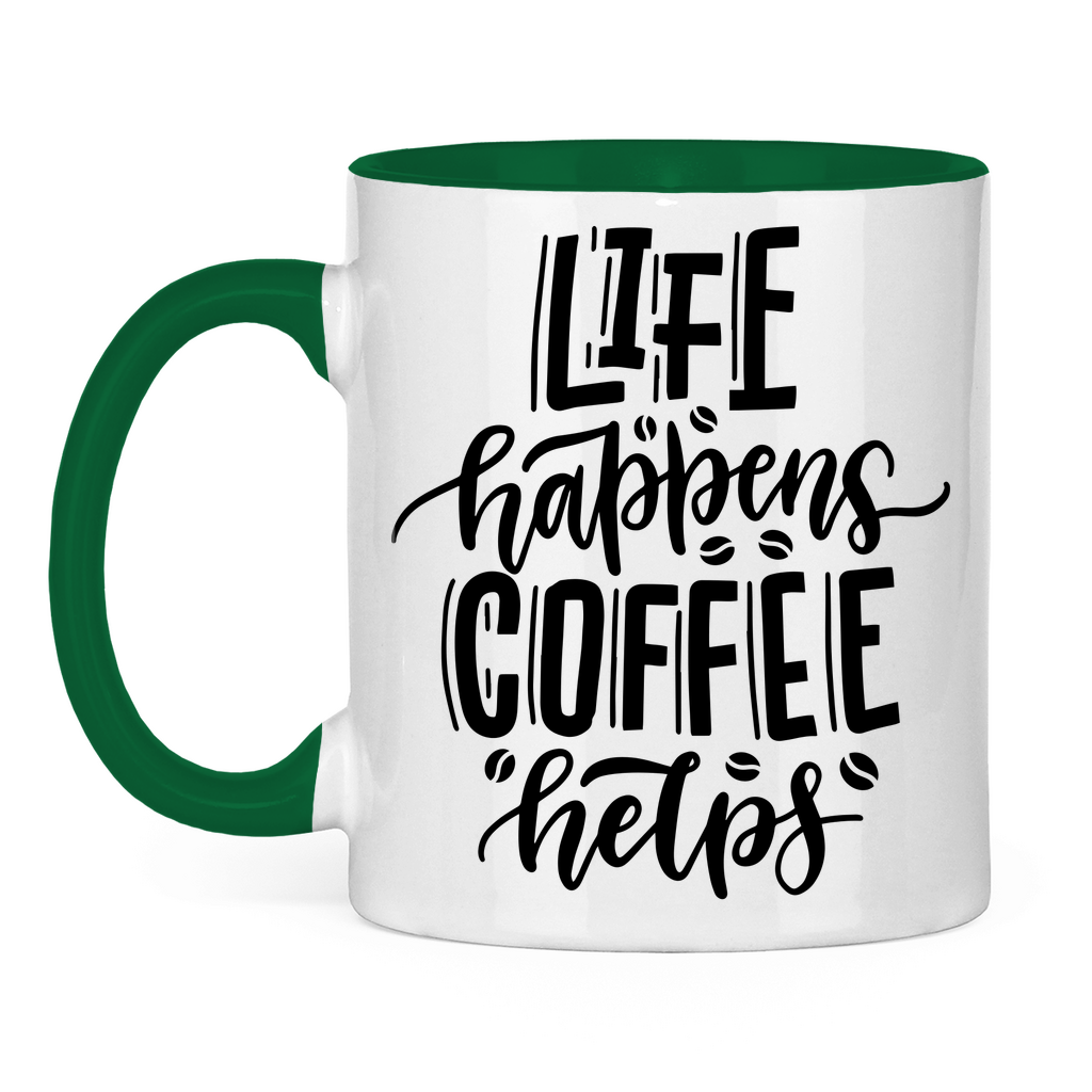 Tasse zweifarbig 
