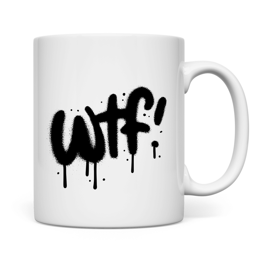 Tasse "WTF" - Grafikmagie