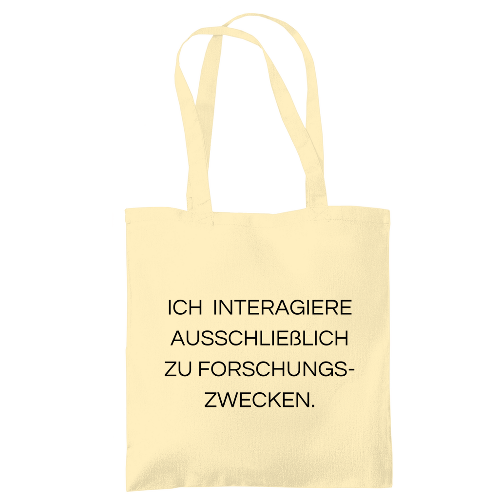 Tragetasche "Ich interagiere" - Grafikmagie