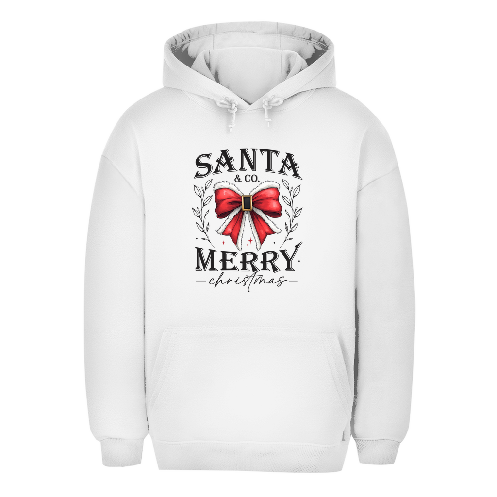 Unisex Oversize Hoodie "Santa & Co."