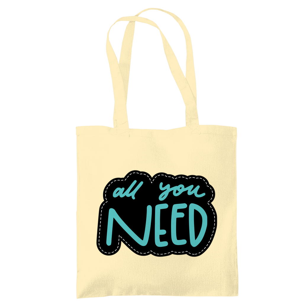 Tragetasche "all you need" - Grafikmagie