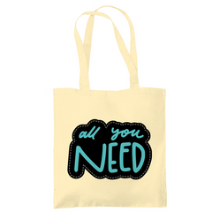 Tragetasche "all you need" - Grafikmagie