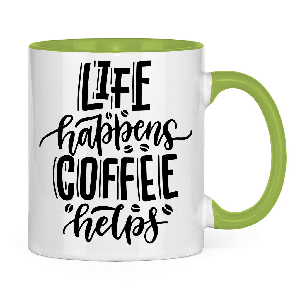 Tasse zweifarbig 