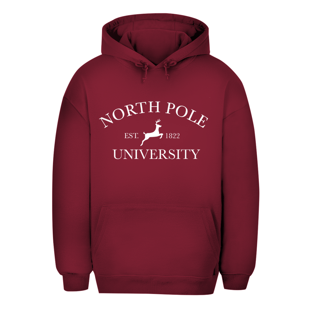 Unisex Oversize Hoodie "North Pole University"