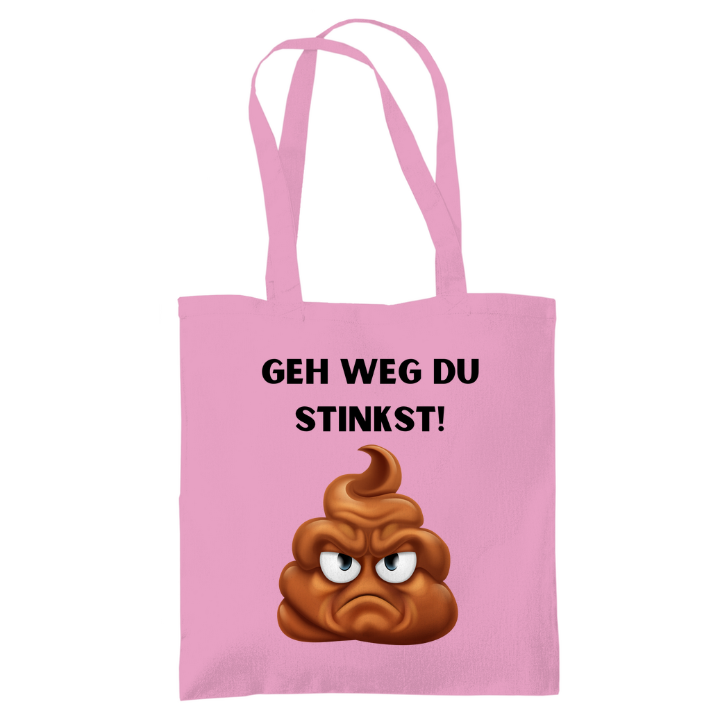 Tragetasche "Geh weg du stinkst" - Grafikmagie