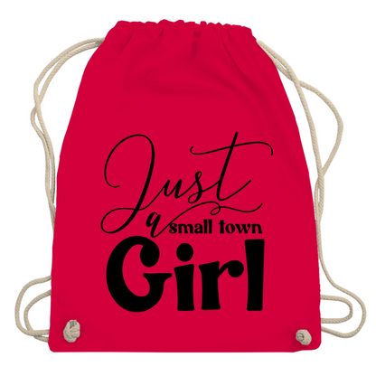 Turnbeutel "Just a small town girl"