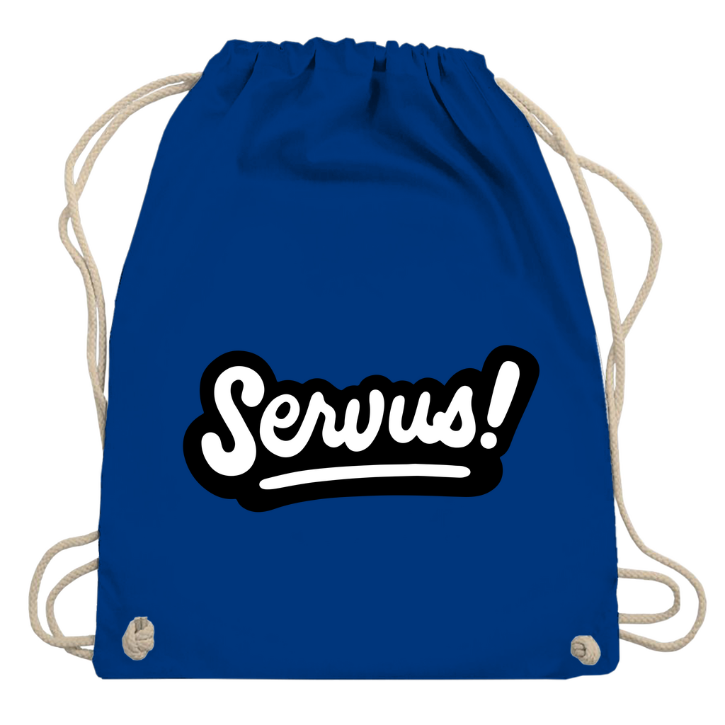 Turnbeutel "Servus"