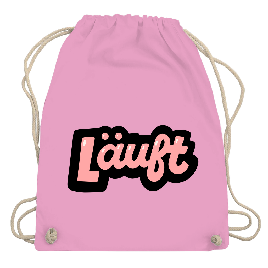 Turnbeutel "Läuft"