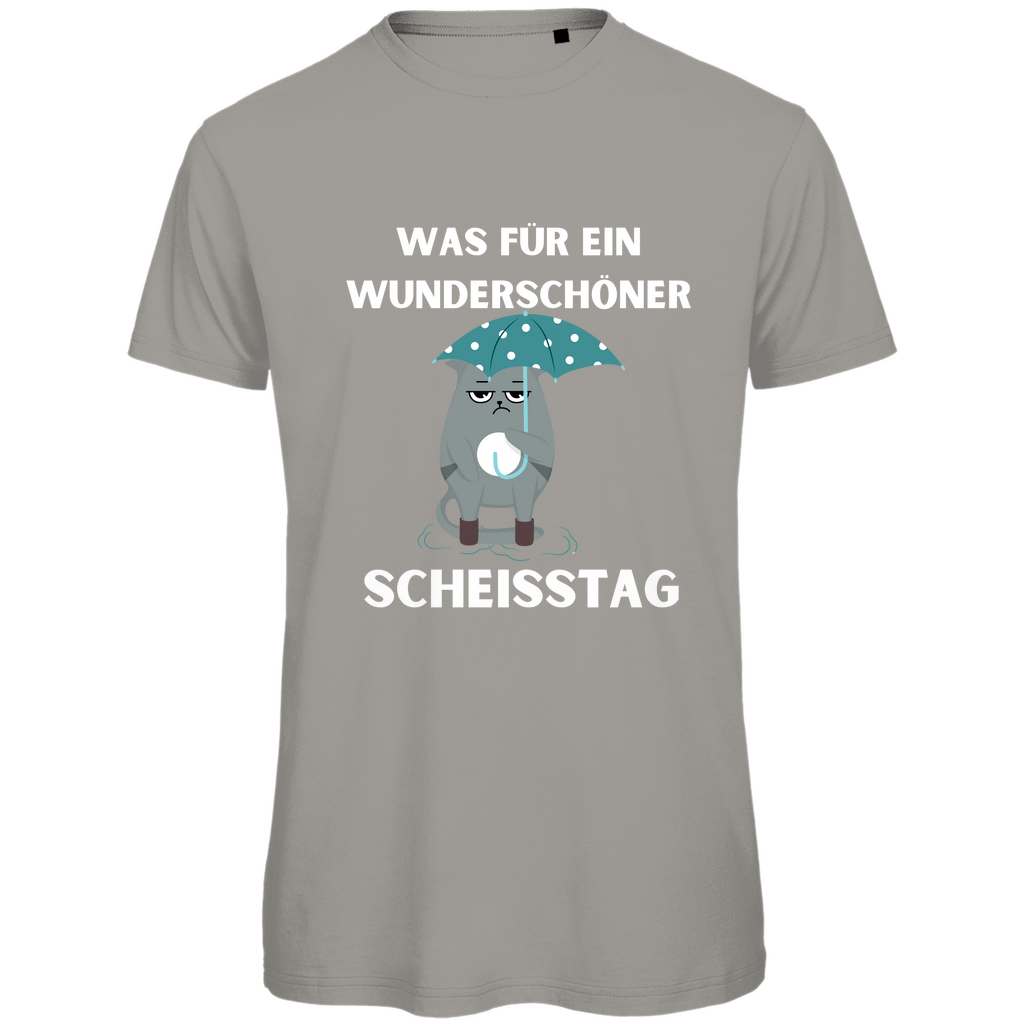 Herren T-Shirt "Wunderschöner Scheisstag" - Grafikmagie