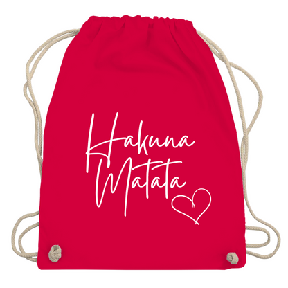 Turnbeutel "Hakuna Matata"