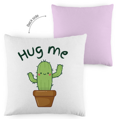 Kopfkissen zweifarbig "Hug Me" - Grafikmagie