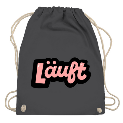 Turnbeutel "Läuft"