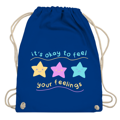 Turnbeutel "Its okay to feel"