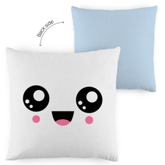 Kopfkissen zweifarbig "Kawaii" - Grafikmagie