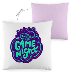Kopfkissen zweifarbig "Game Night" - Grafikmagie