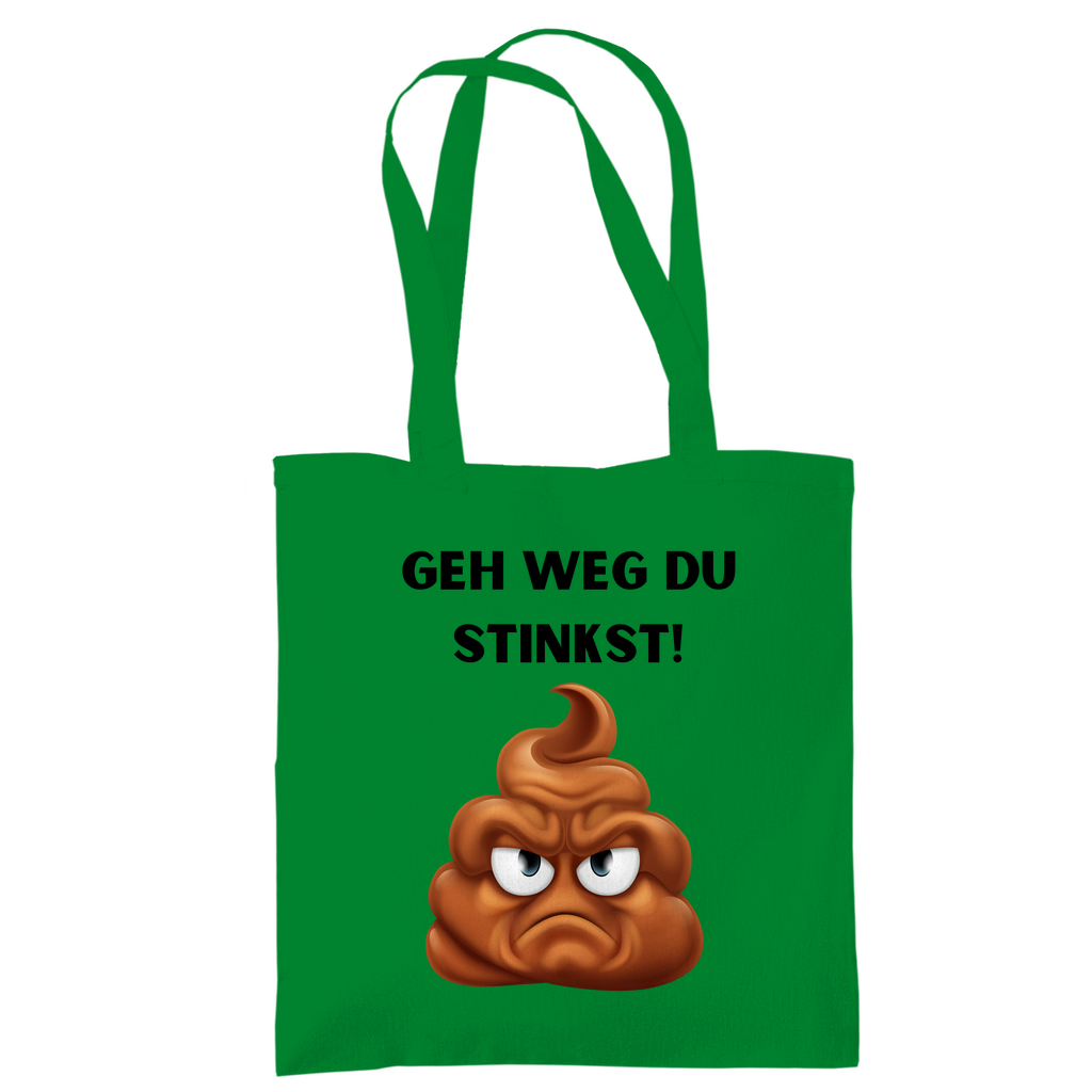 Tragetasche "Geh weg du stinkst" - Grafikmagie
