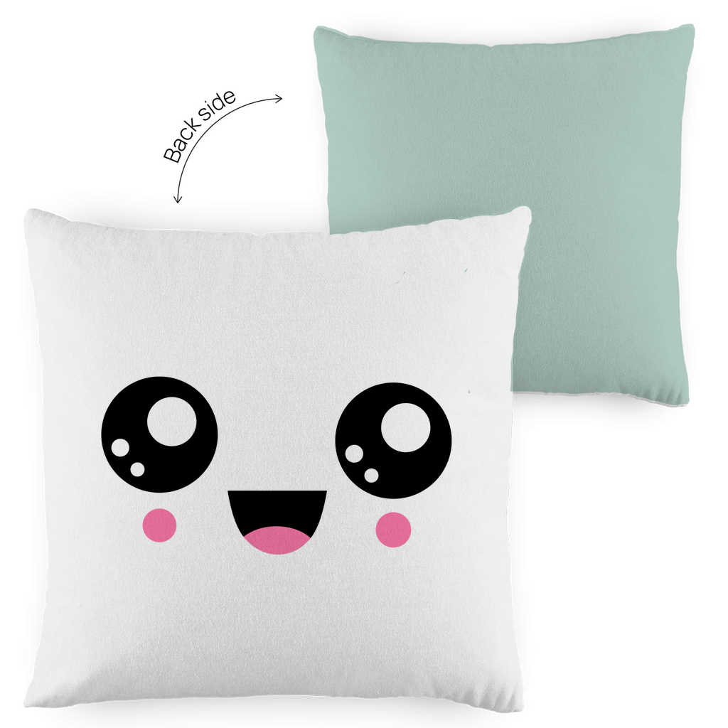 Kopfkissen zweifarbig "Kawaii" - Grafikmagie