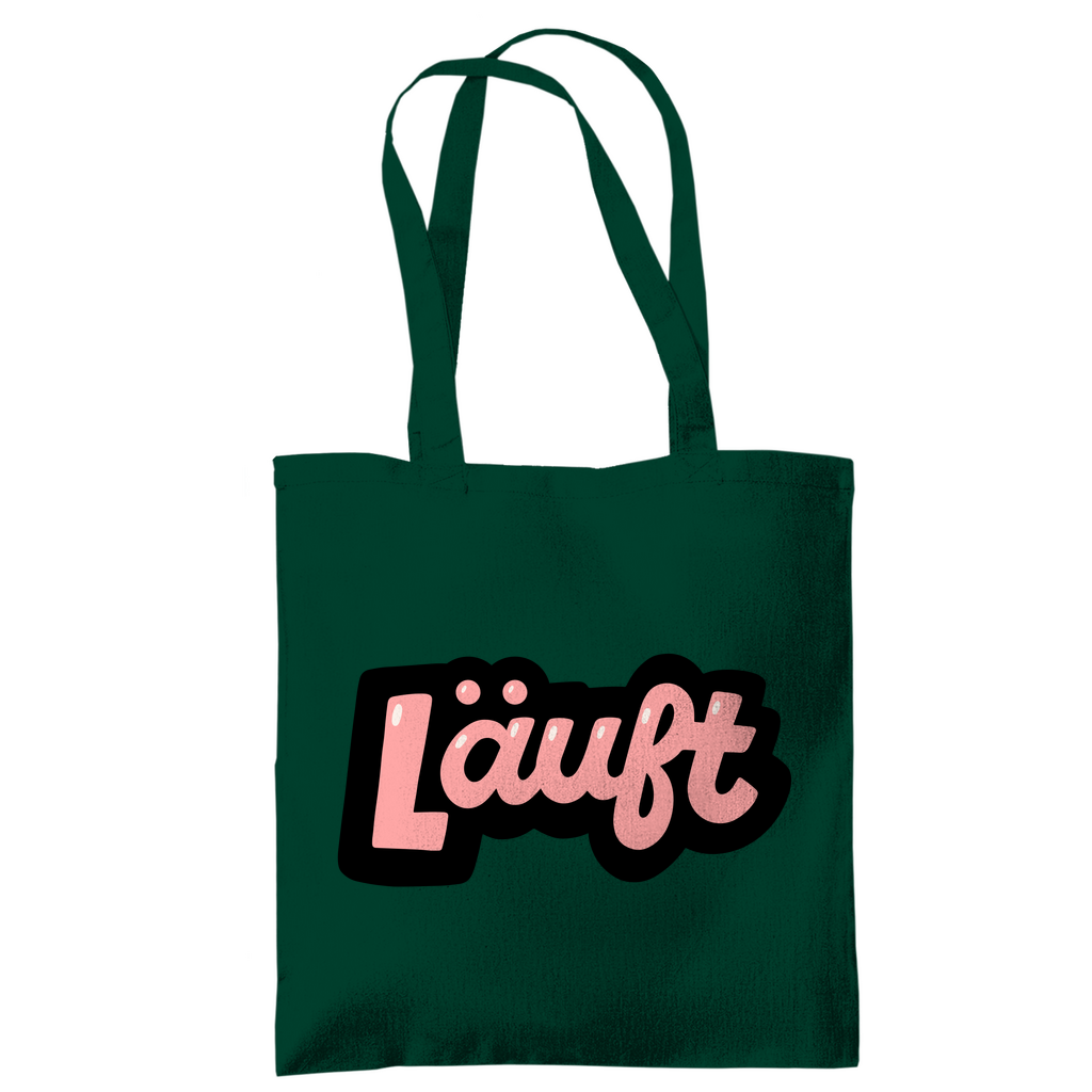 Tragetasche "Läuft" - Grafikmagie