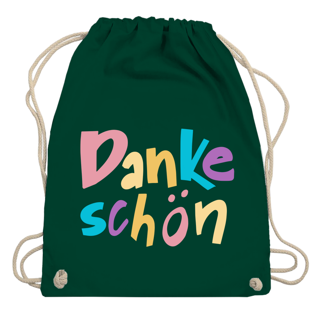 Turnbeutel "Danke schön"