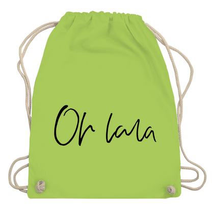 Turnbeutel "oh lala"