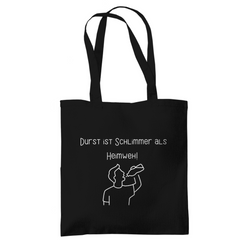 Tragetasche "Durst ist schlimm" - Grafikmagie