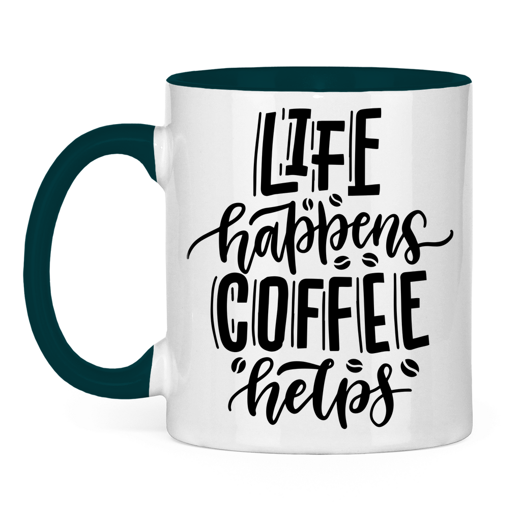 Tasse zweifarbig 