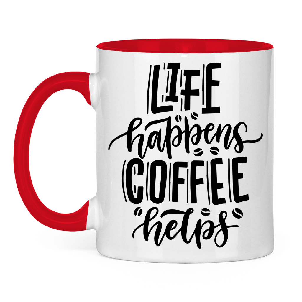 Tasse zweifarbig 
